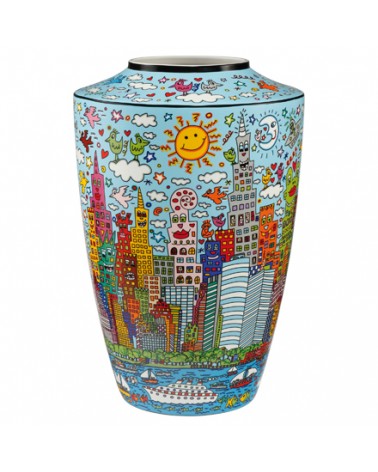 James Rizzi Vase My New York City Day