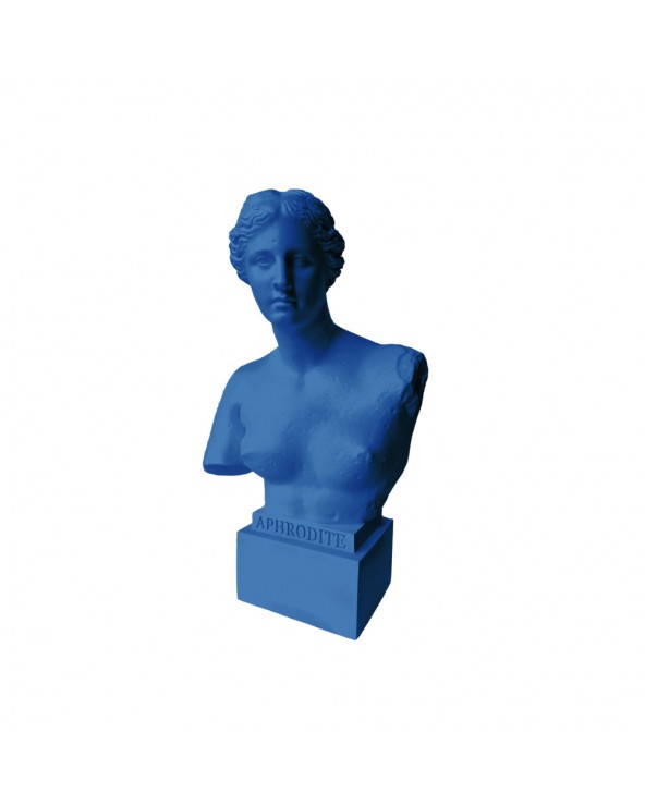 Busto Afrodite Blu Piccolo h.18 cm