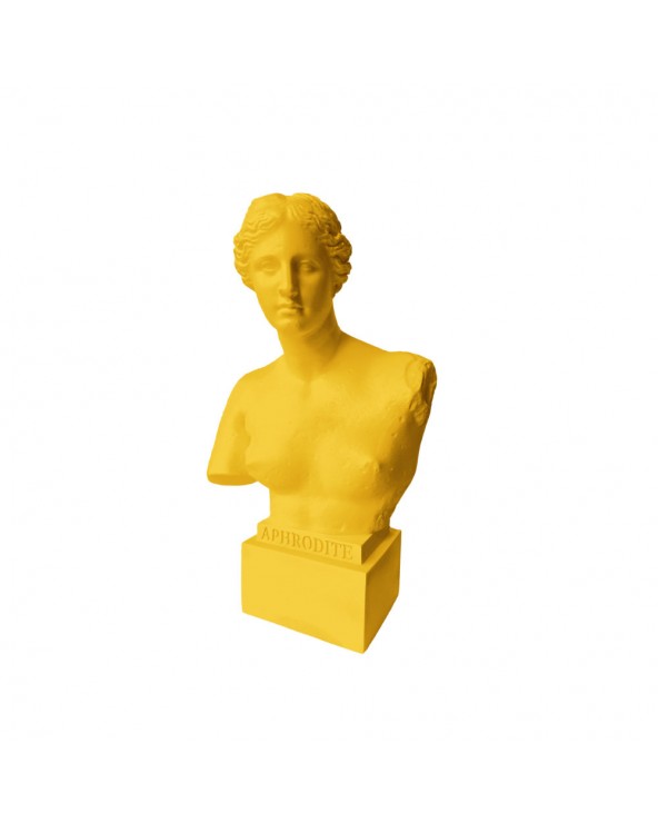 Busto Afrodite Giallo Piccolo h.18 cm