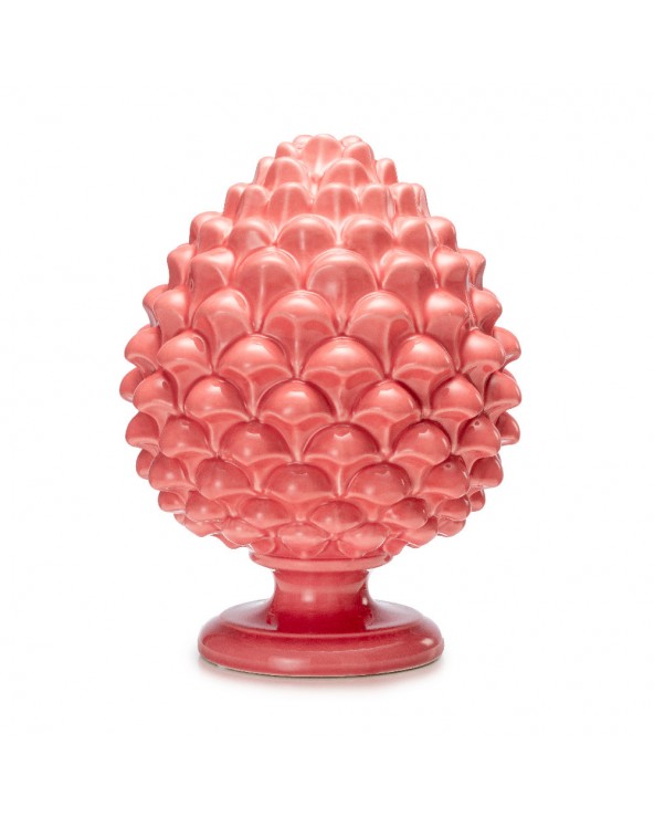 Palais Royal Pink pine cone big size h.11.8"