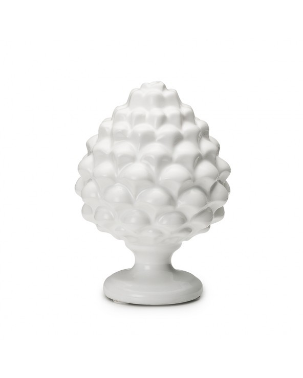 Palais Royal White pine cone medium size