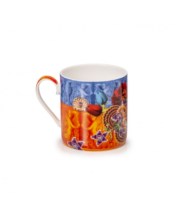 Palais Royal Orange Foulard mug