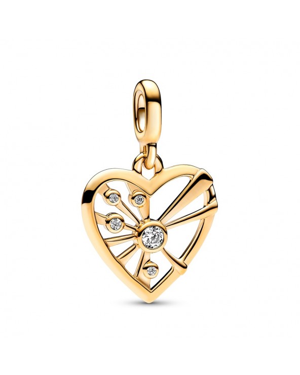 Pandora Heart 14k gold-plated medallion Pandora ME