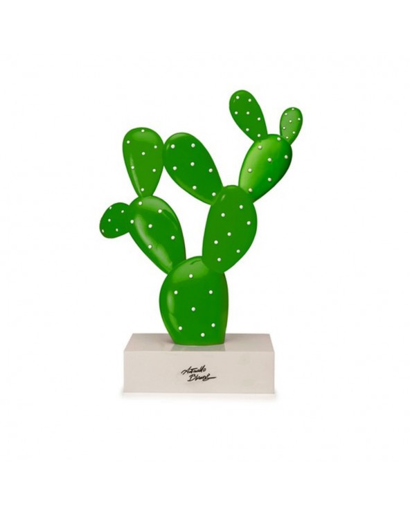 Palais Royal Green cactus sculpture h. 11.8"