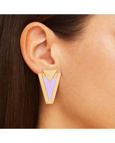 Valentina Ferragni Earrings Reah lilac