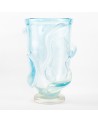 Murano Glass Vase in Original Murano Glass - light blue with
