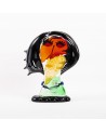 Murano Glass Woman Head Sculpture in Murano Glass - Wind