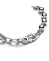 Pandora Sterling silver bead and link bracelet- 592793C00