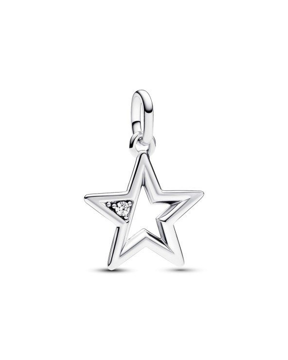 Pandora Star sterling silver medallion- 793032C01