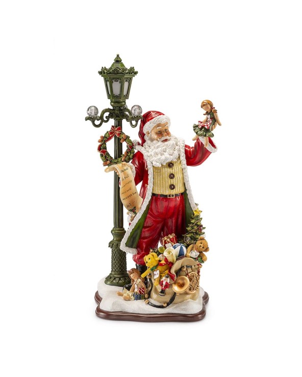 Carillon Babbo Natale con luce