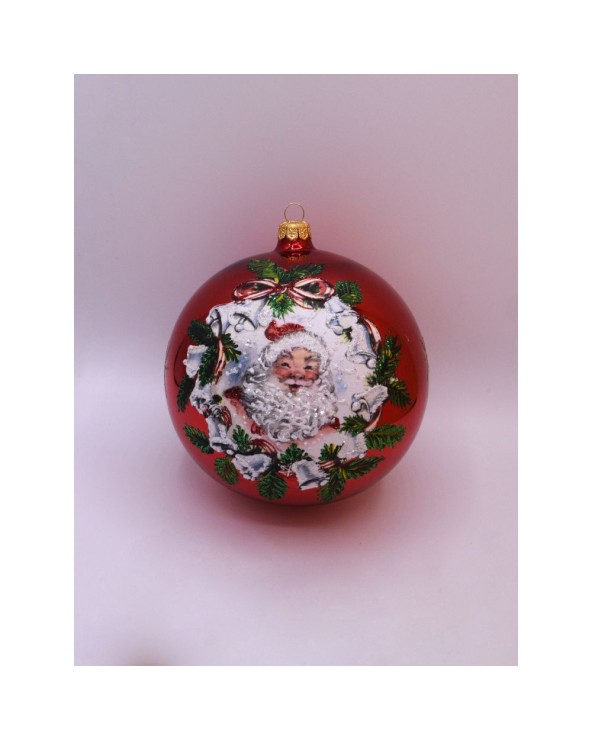 XMAS Ornaments Decorazione Babbo Natale Rosso 15 cm