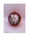 XMAS Ornaments Decorazione Babbo Natale Rosso 15 cm