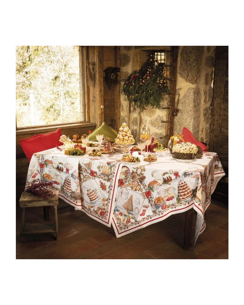 Tablecloth Noel Gourmand