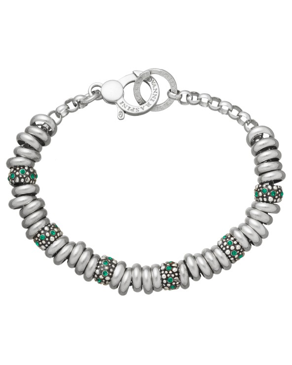 Giovanni Raspini Bracciale Beads Crystal Verde- GV11984