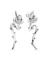 Pandora Rose Sterling Silver Stud Earrings- 293214C00