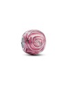 Pandora Pink Rose Sterling Silver Charm- 793212C01