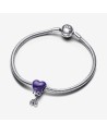 Pandora Charm Gender Reveal Baby Girl che cambia colore-