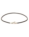 Trollbeads Leather Necklace, Black- PLTLENE-00006