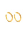Giovanni Raspini Gold-plated Blade Earrings- GV11784