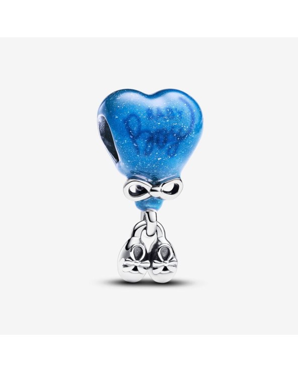 Pandora Charm Gender Reveal Baby Boy che cambia colore-