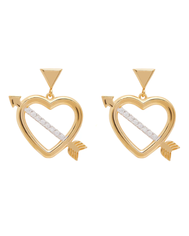 Valentina Ferragni Earrings Sweety Couple of Hearts-