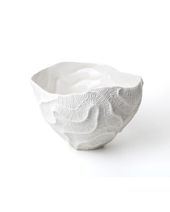 Fos Ceramiche Ciotola Perla in porcellana bianca- FFPERLA-W