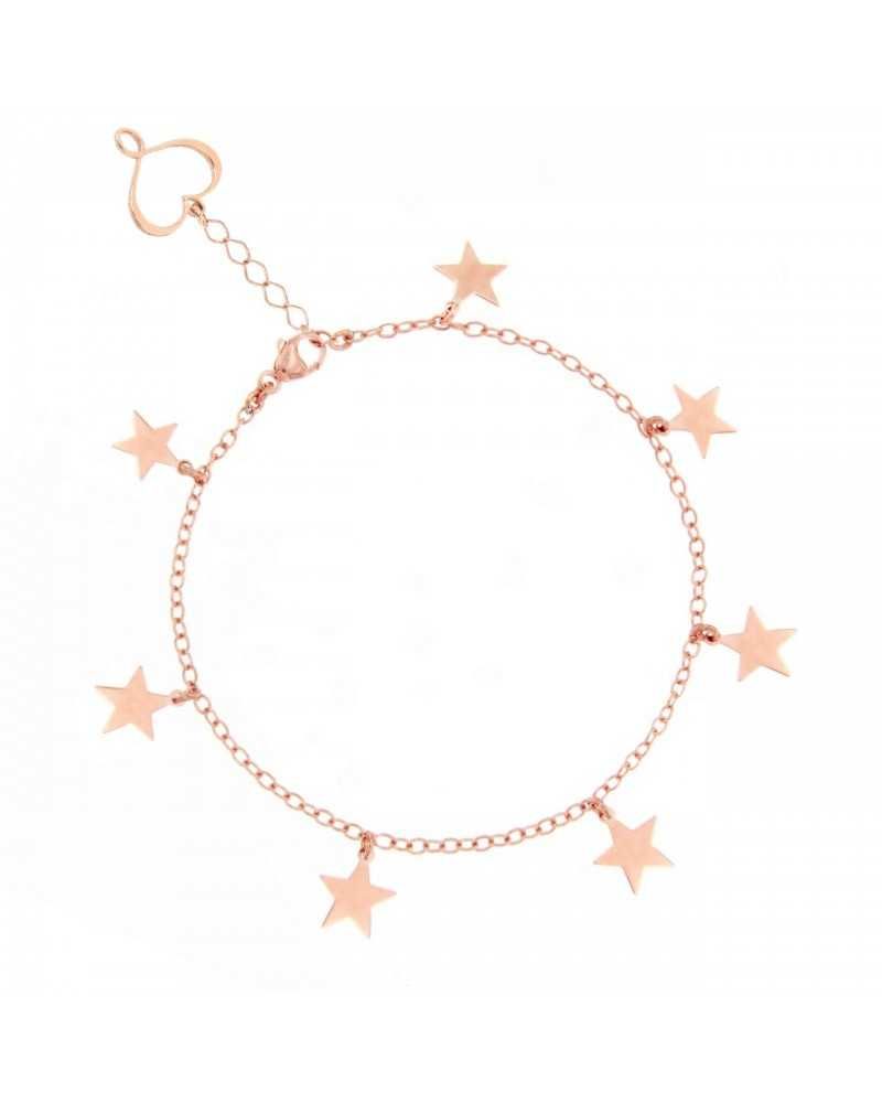 Chain bracelet with seven stars