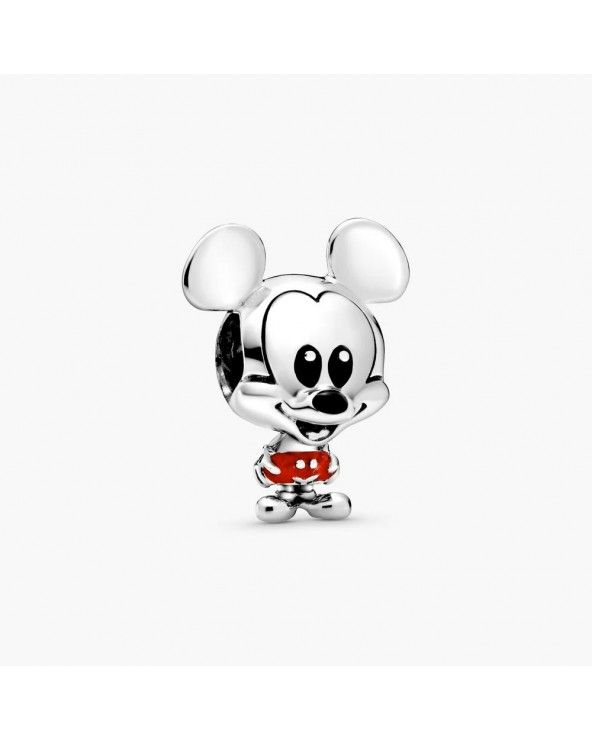 Pandora Disney, charm mickey mouse con pantaloni rossi