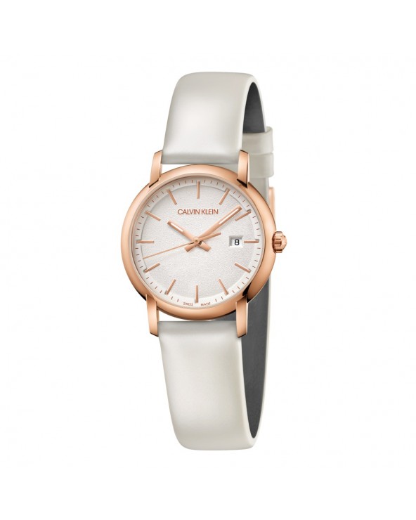 Women's established watch stainless steel in rose gold pvd with