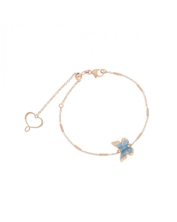 Bracelet with blue butterfly