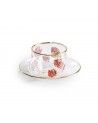 Coffee cup and saucer Toiletpaper Roses