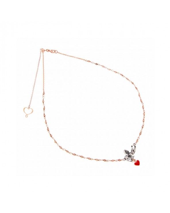 Chocker rosary with cupido