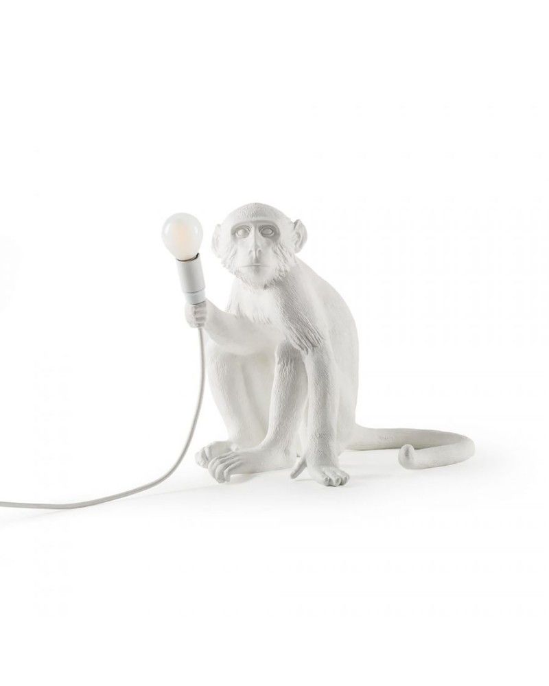 Seletti Seletti lampada "monkey" seduta