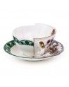 Hybrid tea cup and saucer isidora