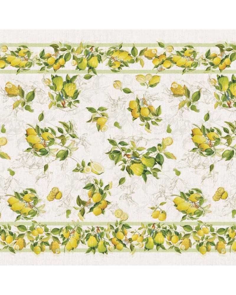 Tablecloth limoncello 67 in x 122 in