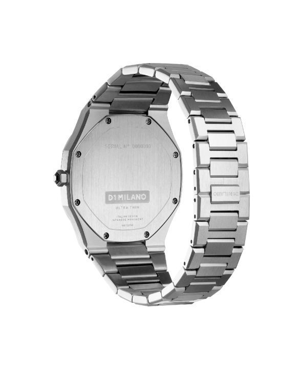 Ultra thin ocean watch 38 mm silver